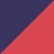 Navy/Cranberry