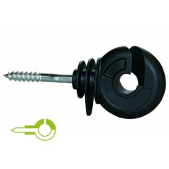 Izolátor kruhový 5,3cm černý