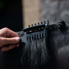 Hřeben na zaplétání Imperial Riding černý