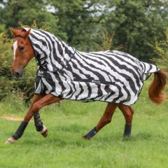 Deka Síťovaná Bucas Buzz-Off Full Neck Zebra