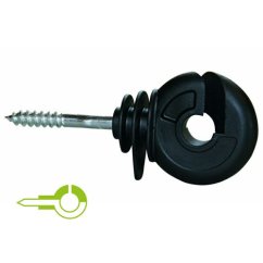 Izolátor kruhový 5,3cm černý