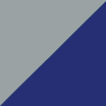Silver/Navy