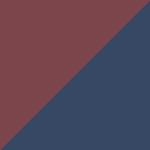 Burgundy/Navy & Titanium Grey