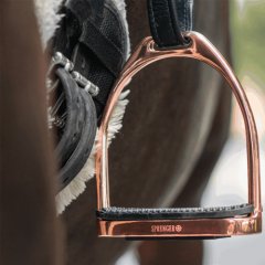 Třmeny Sprenger Fillis Rosegold 12cm