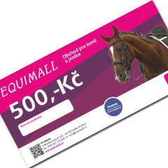 Dárkový poukaz v hodnotě 500Kč