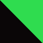 Černo/zelená